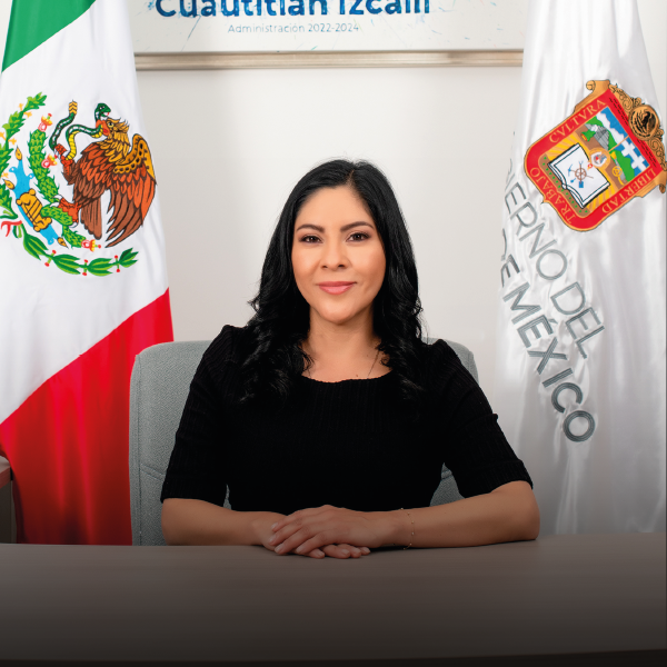 Mira. Karla Leticia Fiesco Garcia Presidenta Municipal de Cuautitlán Izcalli